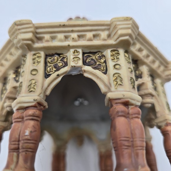 Lemax Village Collection Gilded Gazebo 53532 Table Accent 2005 FLAW - Picture 7 of 7